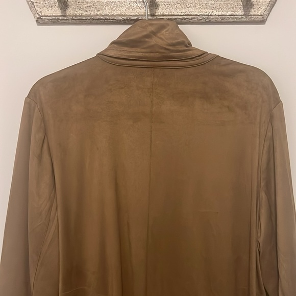 Chico’s Jacket Wrap with Fringe, Size 2 (L/12) - Picture 9 of 10